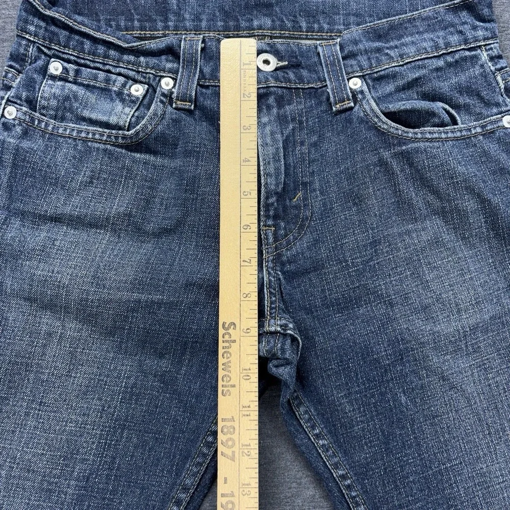 Levi's 511 Jeans Mens 30X32 Blue Denim Slim Fit Stretch Fade Workwear Whiskered‎